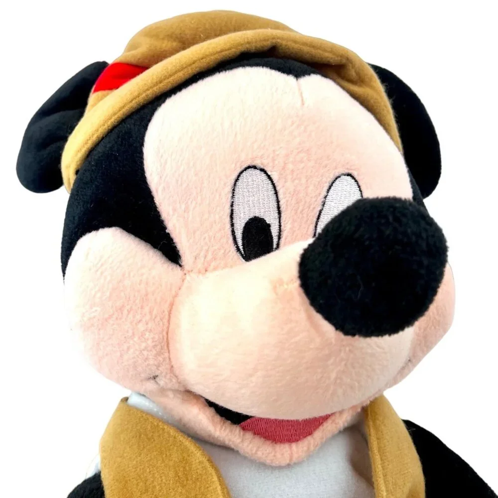 Vintage Mickey Mouse Plush Doll 18